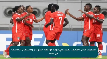 تصفيات كأس العالم.. تعرف على موعد مواجهة السودان والسنغال الحاسمة في 2026
